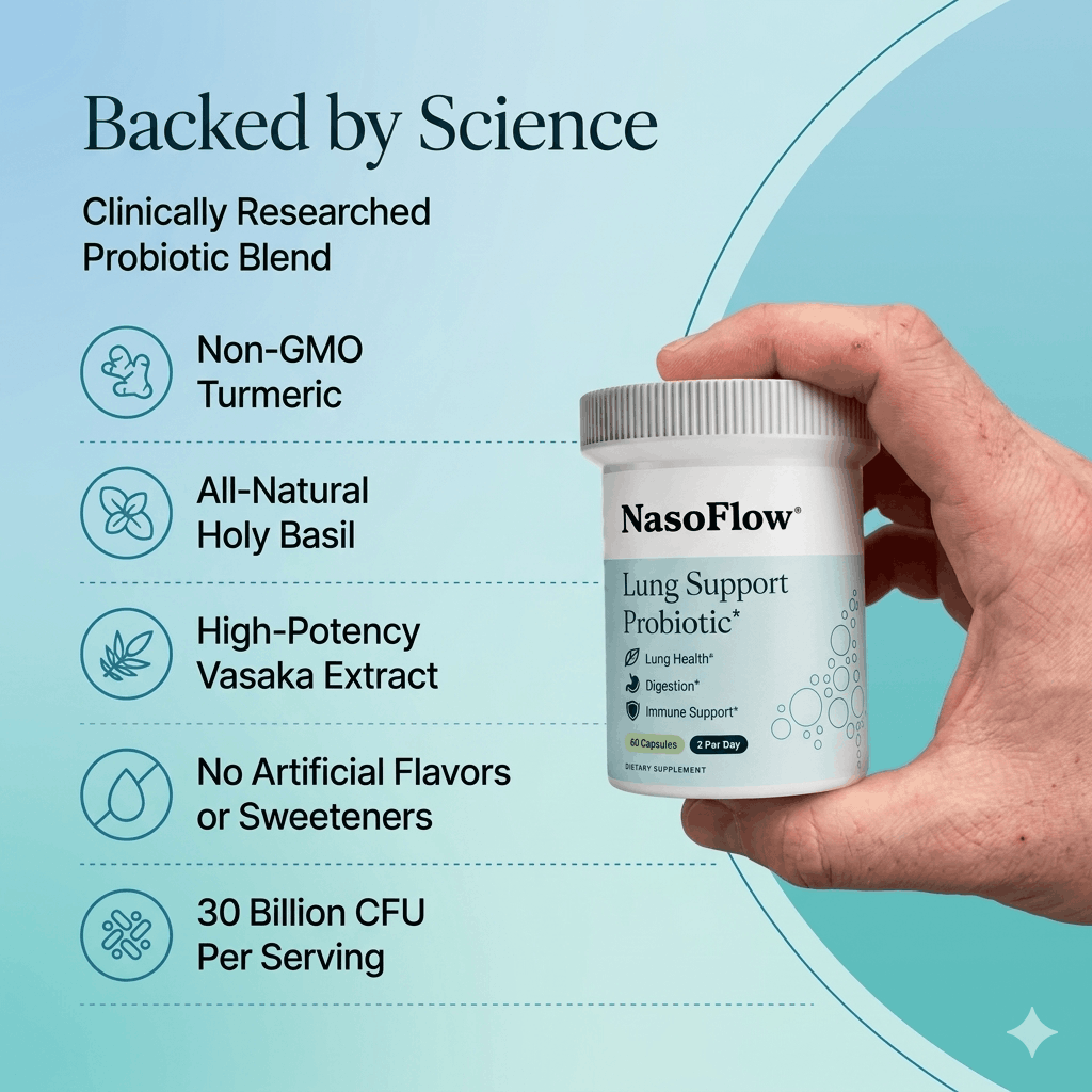 NasoFlow™ Lung Support Probiotics