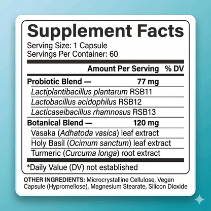 NasoFlow™ Lung Support Probiotics